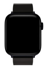 Apple Watch Uyumlu Jina Loop Yumuşak Silikon Kordon Jet Black