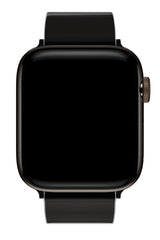 Apple Watch Uyumlu Jina Loop Yumuşak Silikon Kordon Jet Black