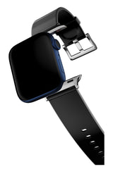 Apple Watch Uyumlu Jina Loop Yumuşak Silikon Kordon Jet Black