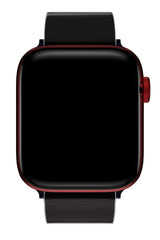 Apple Watch Uyumlu Jina Loop Yumuşak Silikon Kordon Jet Black