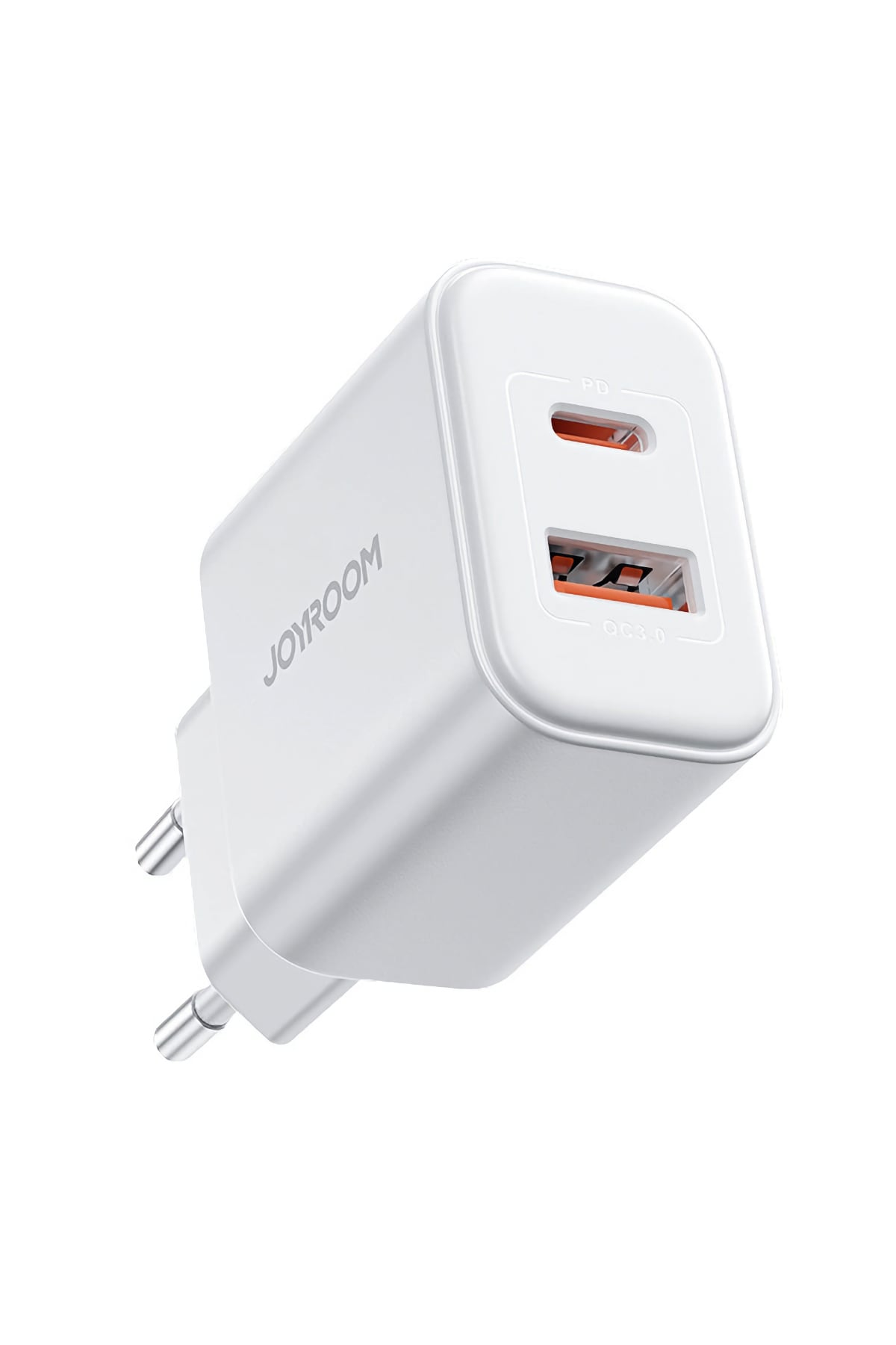 Joyroom Dual Port Hızlı Şarj Cihazı 20W Beyaz Joyroom