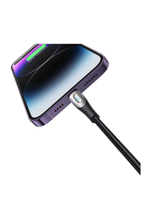 Joyroom Type-C to Lightning 30w Hızlı Şarj Kablosu 1.2mt Siyah Joyroom