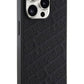 Karl Lagerfeld iPhone 15 Pro Uyumlu Kapitone Kılıf Siyah  Karl Lagerfeld