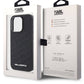 Karl Lagerfeld iPhone 15 Pro Uyumlu Kapitone Kılıf Siyah  Karl Lagerfeld