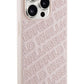 Karl Lagerfeld iPhone 15 Pro Uyumlu Kapitone Kılıf Pembe  Karl Lagerfeld