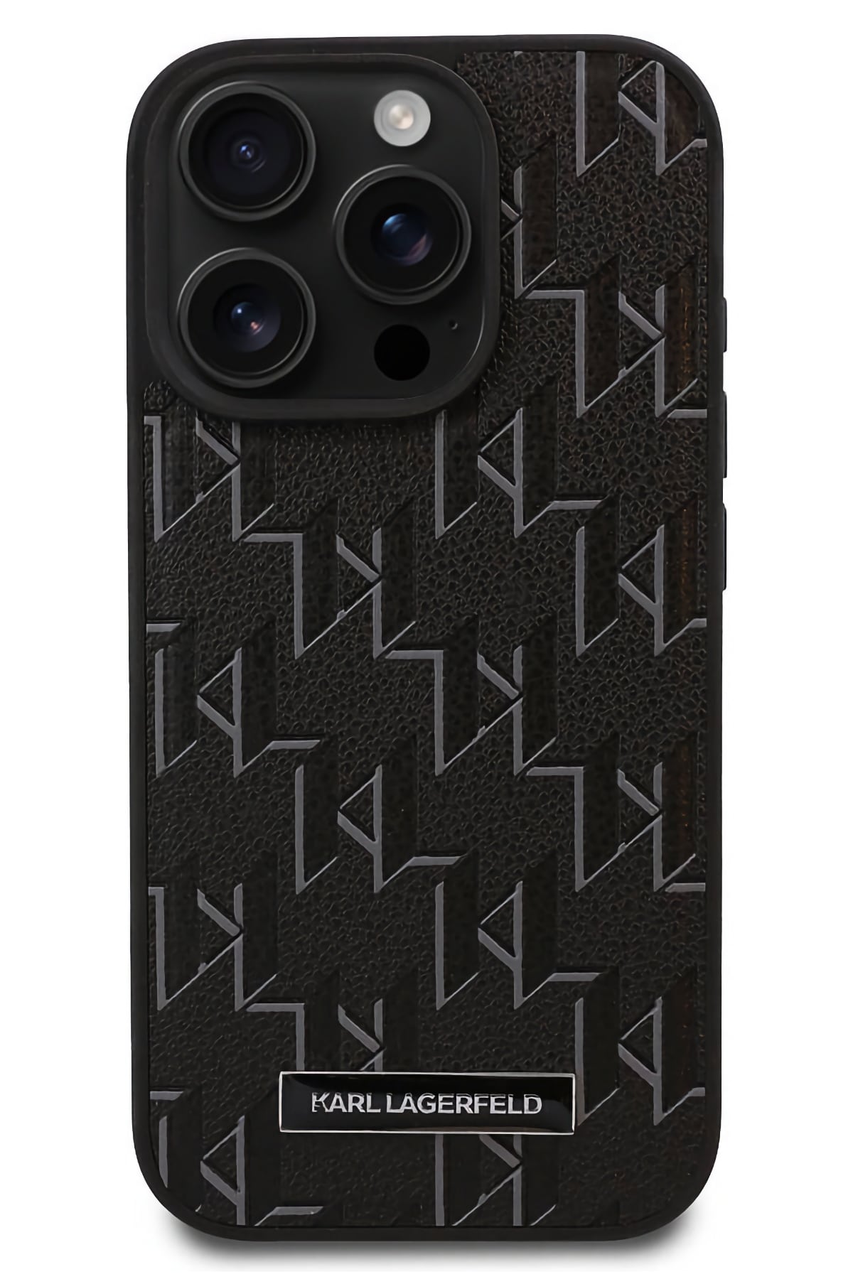 Karl Lagerfeld Hot Stamp iPhone 14 Pro Max Magsafe Uyumlu Kılıf Siyah  Karl Lagerfeld