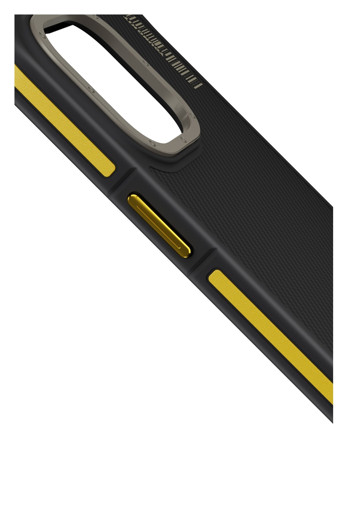 Youngkit Kevlar iPhone 15 Pro Magsafe Uyumlu Sarı Kenarlı Kılıf  Youngkit