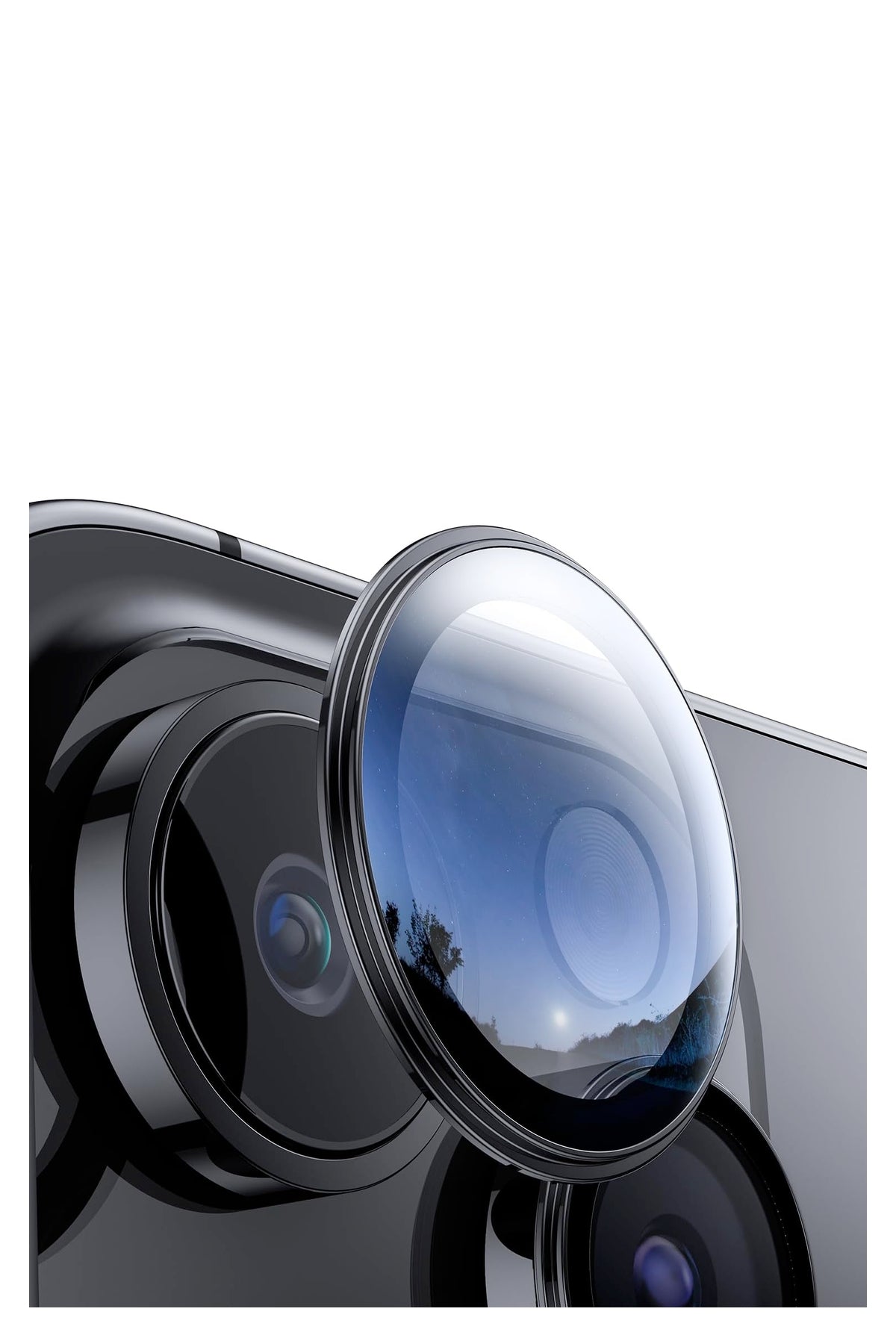 Benks King Kong Corning iPhone 15 Serisi Uyumlu Lens Koruyucu iPhone 15 Pro Max Benks