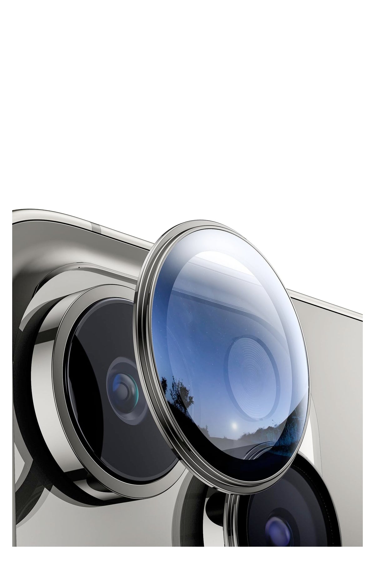 Benks King Kong Corning iPhone 15 Serisi Uyumlu Lens Koruyucu iPhone 15 Pro Max Benks