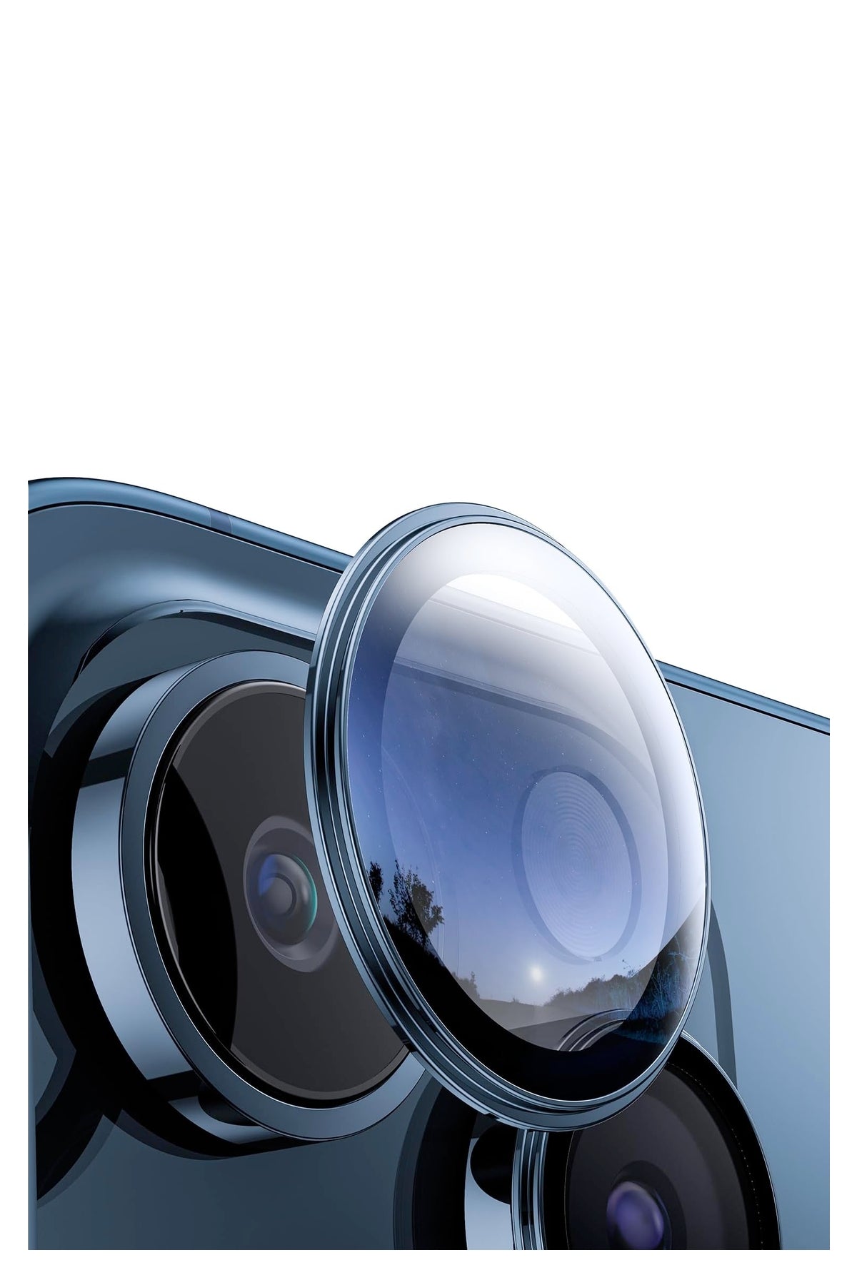 Benks King Kong Corning iPhone 15 Serisi Uyumlu Lens Koruyucu iPhone 15 Pro Max Benks