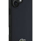 Lacoste Pike iPhone 16 Plus Magsafe Uyumlu Silikon Kılıf Siyah  Lacoste