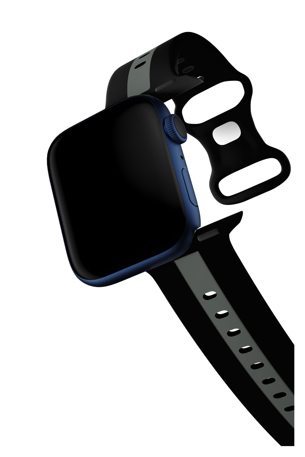 Apple Watch Uyumlu Dual Silikon Kordon Lenora  bikordon