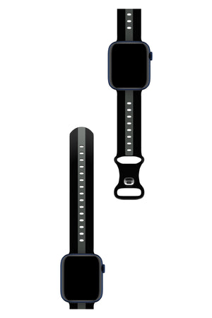 Apple Watch Uyumlu Dual Silikon Kordon Lenora  bikordon