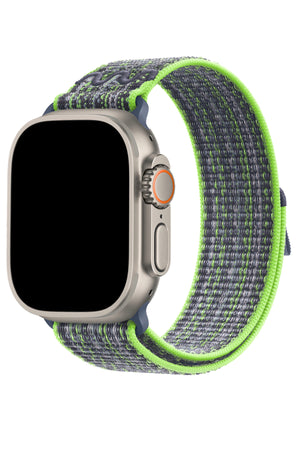 Apple Watch Uyumlu Spor Loop Kordon Lime  bikordon