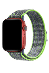 Apple Watch Uyumlu Spor Loop Kordon Lime