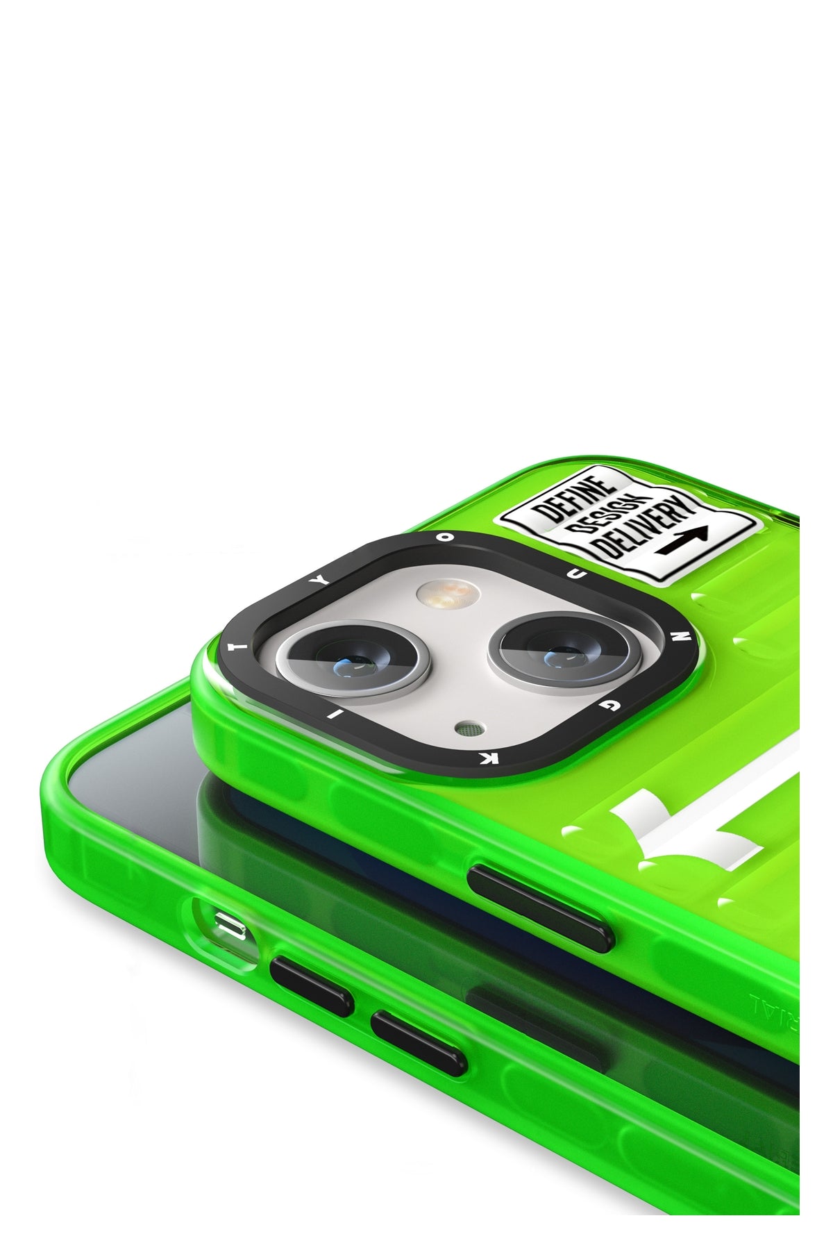 Youngkit Luggage Firefly iPhone 13 Yeşil Kılıf  Youngkit