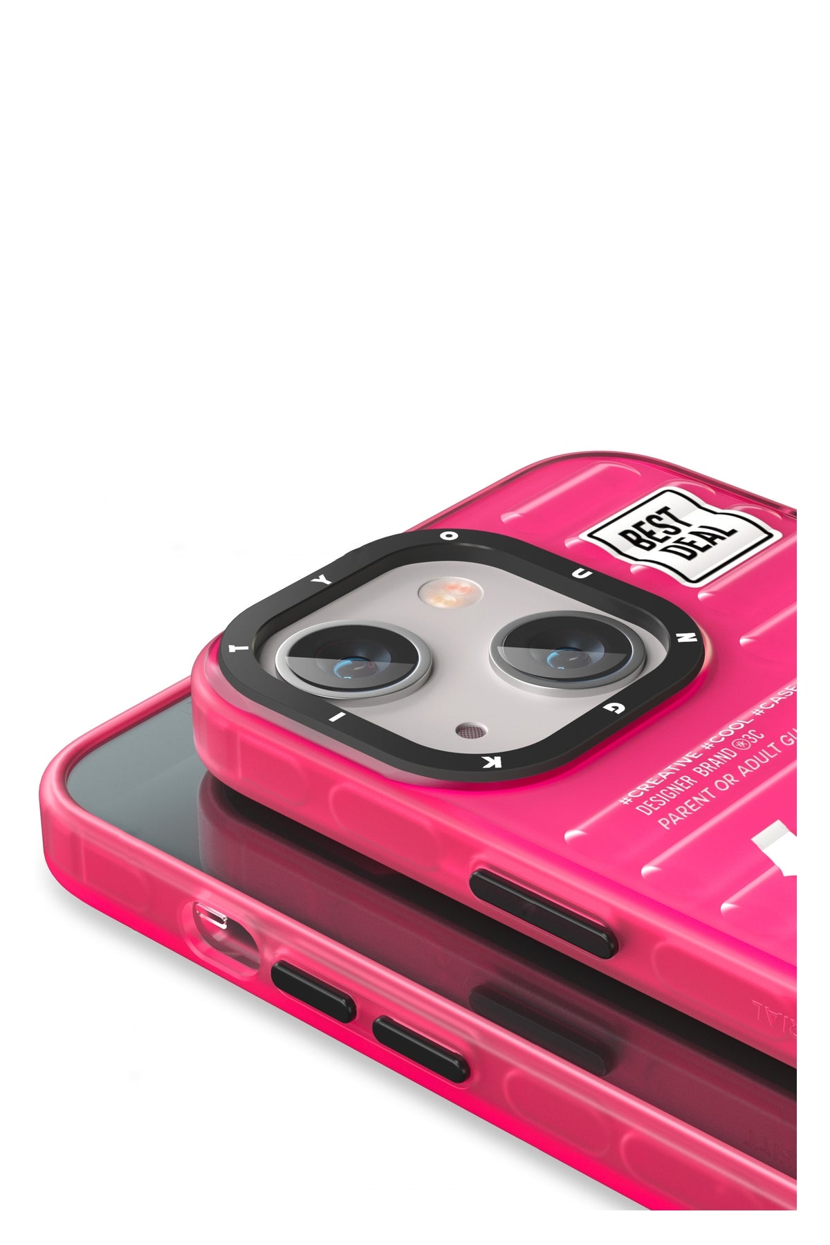 Youngkit Luggage Firefly iPhone 13 Kırmızı Kılıf  Youngkit