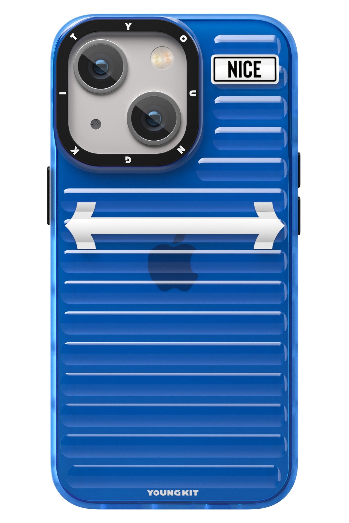 Youngkit Luggage Firefly iPhone 13 Sierra Mavi Kılıf  Youngkit