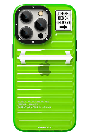 Youngkit Luggage Firefly iPhone 13 Pro Yeşil Kılıf