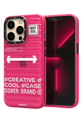 Youngkit Luggage Firefly iPhone 13 Pro Kırmızı Kılıf