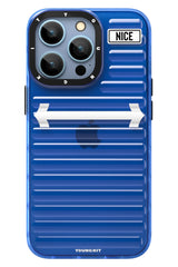 Youngkit Luggage Firefly iPhone 13 Pro Sierra Mavi Kılıf