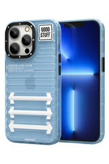 Youngkit Luggage Firefly iPhone 13 Pro Max Mavi Kılıf