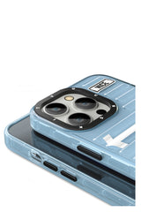 Youngkit Luggage Firefly iPhone 13 Pro Max Mavi Kılıf
