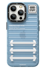 Youngkit Luggage Firefly iPhone 14 Pro Mavi Kılıf