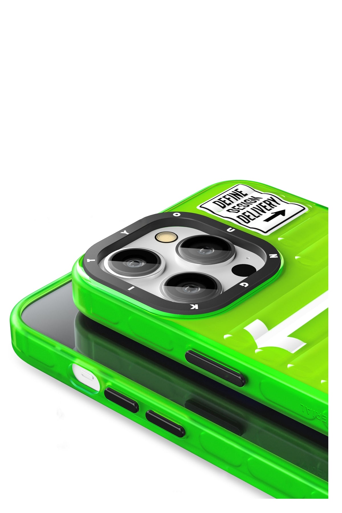 Youngkit Luggage Firefly iPhone 14 Pro Max Yeşil Kılıf  Youngkit