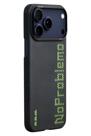 Lumintex No Problemo iPhone 17 Pro Max MagSafe Uyumlu Aramid Fiber Kılıf Pitaka