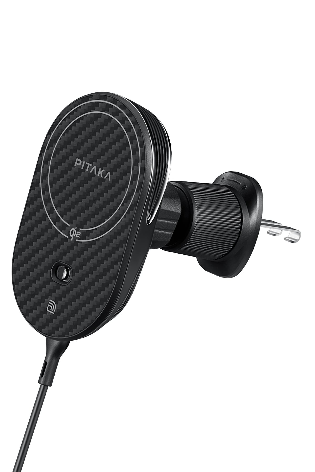 MagEZ Pro 2 Magsafe Şarj Özellikli Qi2 Aramid Fiber Araç Telefon Tutucu Pitaka