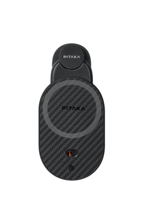 MagEZ Pro 2 Tesla Model Y ve Model 3 uyumlu Magsafe Şarj Özellikli Qi2 Aramid Fiber Araç Telefon Tutucu Pitaka