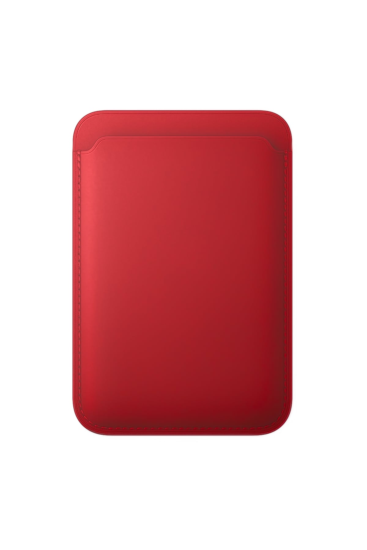 Magsafe Uyumlu Pu Deri Kartlık Carmine Bikordon