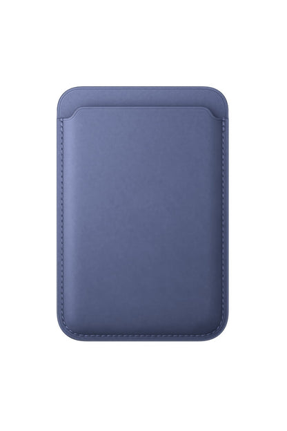 Magsafe Uyumlu Pu Deri Kartlık Lavender Bikordon