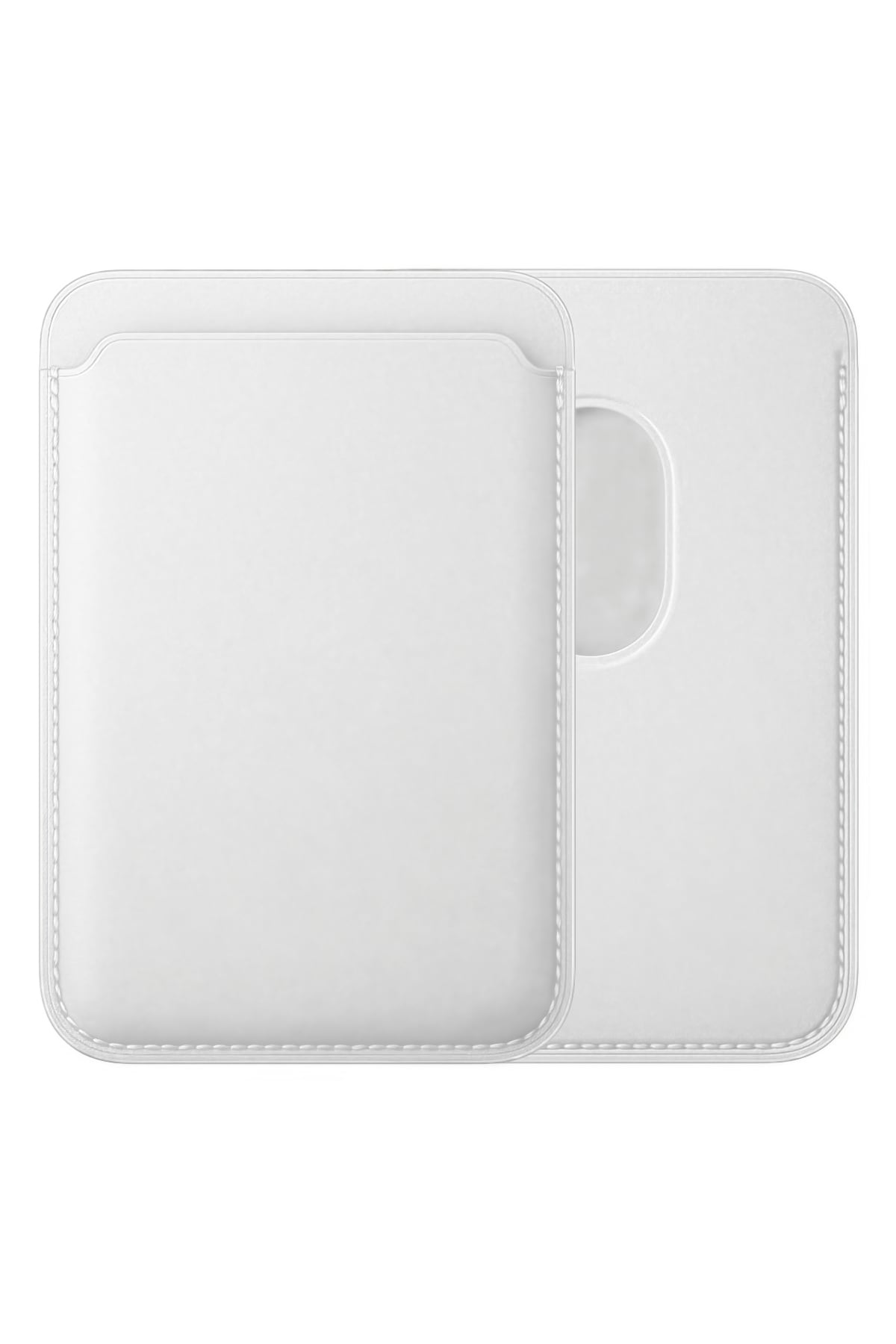 Magsafe Uyumlu Pu Deri Kartlık Pearl Bikordon