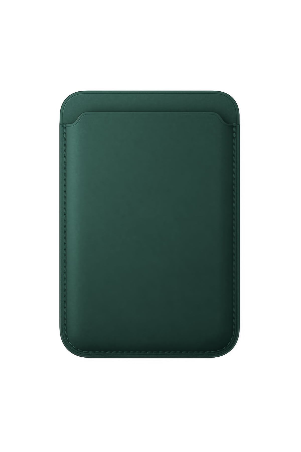 Magsafe Uyumlu Pu Deri Kartlık Teal Bikordon