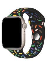 Apple Watch Uyumlu Silikon Spor Kordon Mapel