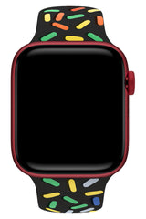 Apple Watch Uyumlu Silikon Spor Kordon Mapel