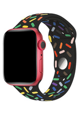 Apple Watch Uyumlu Silikon Spor Kordon Mapel