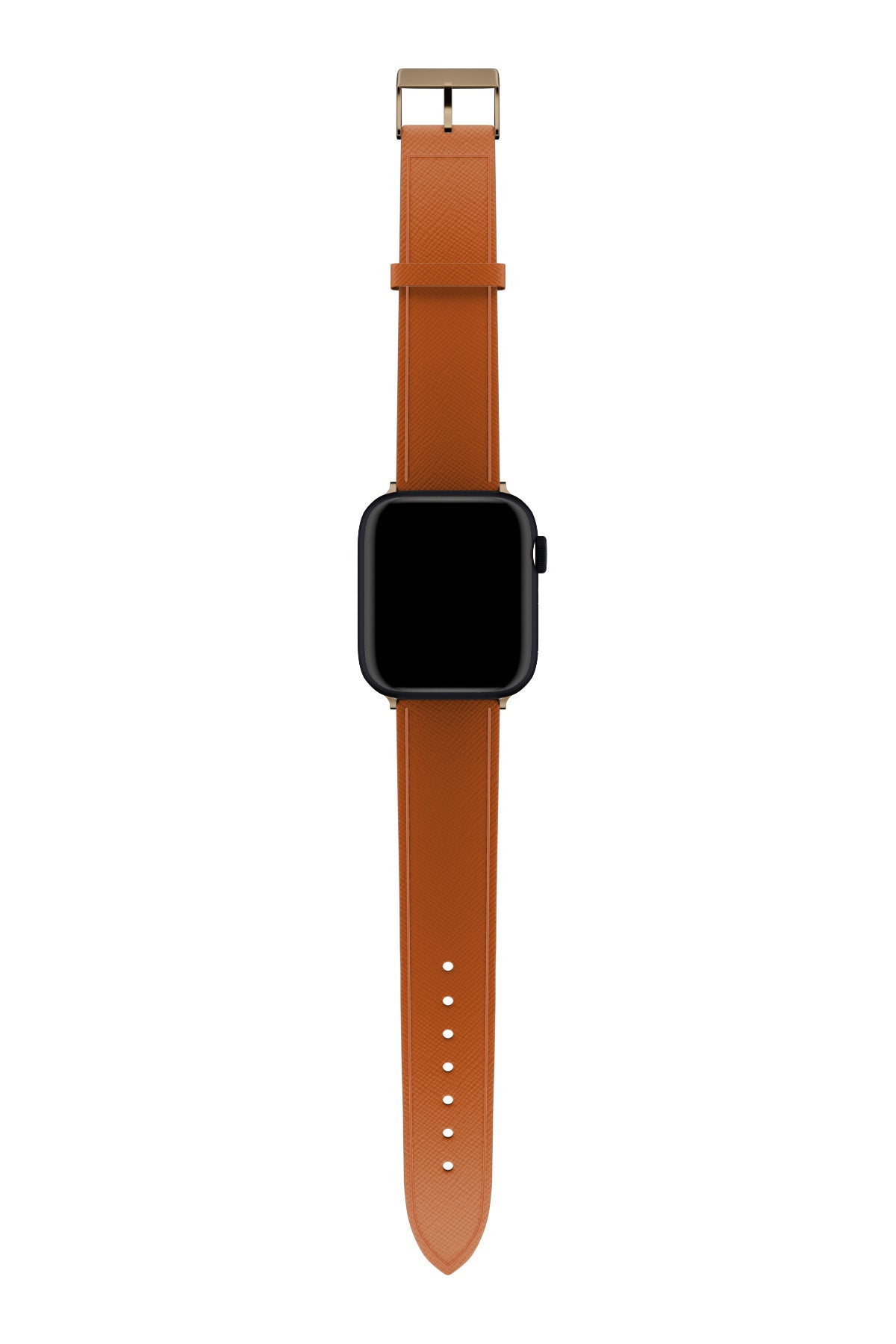 Apple Watch Uyumlu Saffiano Deri Kordon Marmalade  bikordon