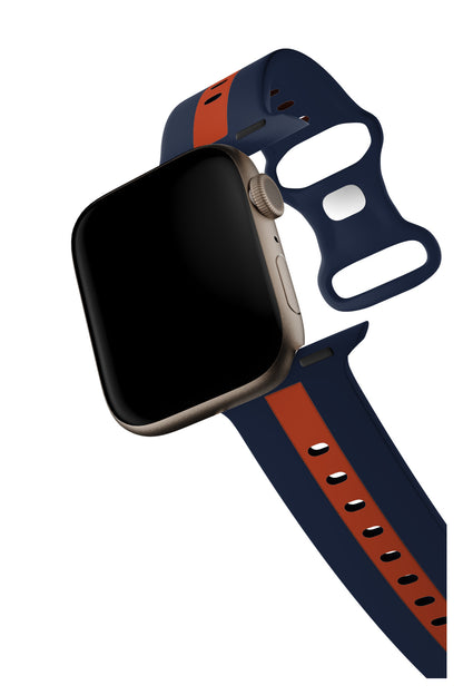 Apple Watch Uyumlu Dual Silikon Kordon Maya