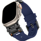 Apple Watch Compatible Defense Loop Silicone Band Midnav 
