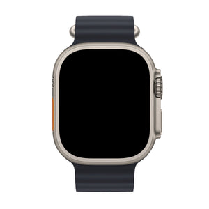 Apple Watch Uyumlu Ocean Silikon Kordon Midnight  bikordon