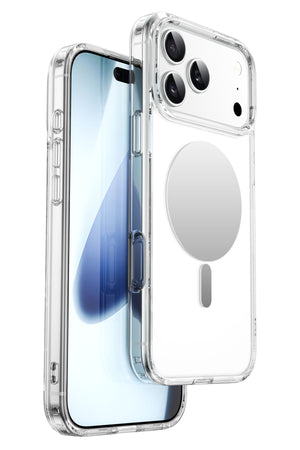 Mirror Pro iPhone 17 Pro Max Kılıf – Şeffaf | Magsafe Uyumlu wiwu