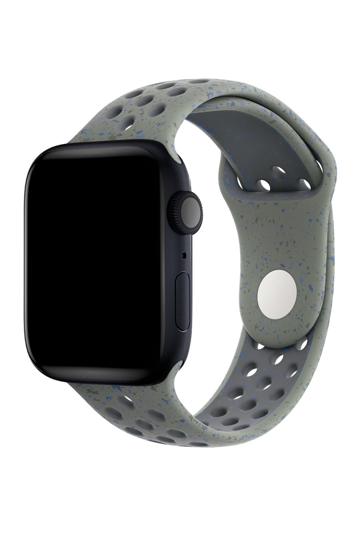 Apple Watch Uyumlu Silikon Delikli Spor Kordon Mist  bikordon