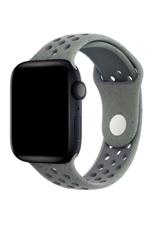 Apple Watch Uyumlu Silikon Delikli Spor Kordon Mist  bikordon