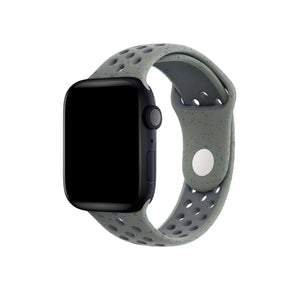 Apple Watch Uyumlu Silikon Delikli Spor Kordon Mist  bikordon
