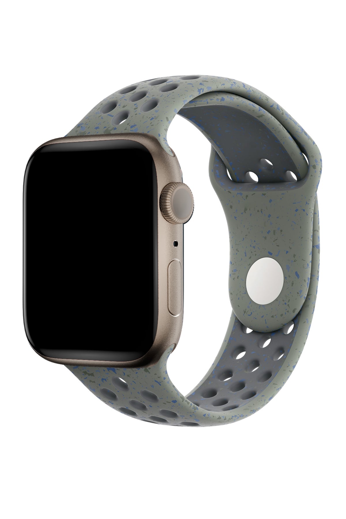 Apple Watch Uyumlu Silikon Delikli Spor Kordon Mist  bikordon