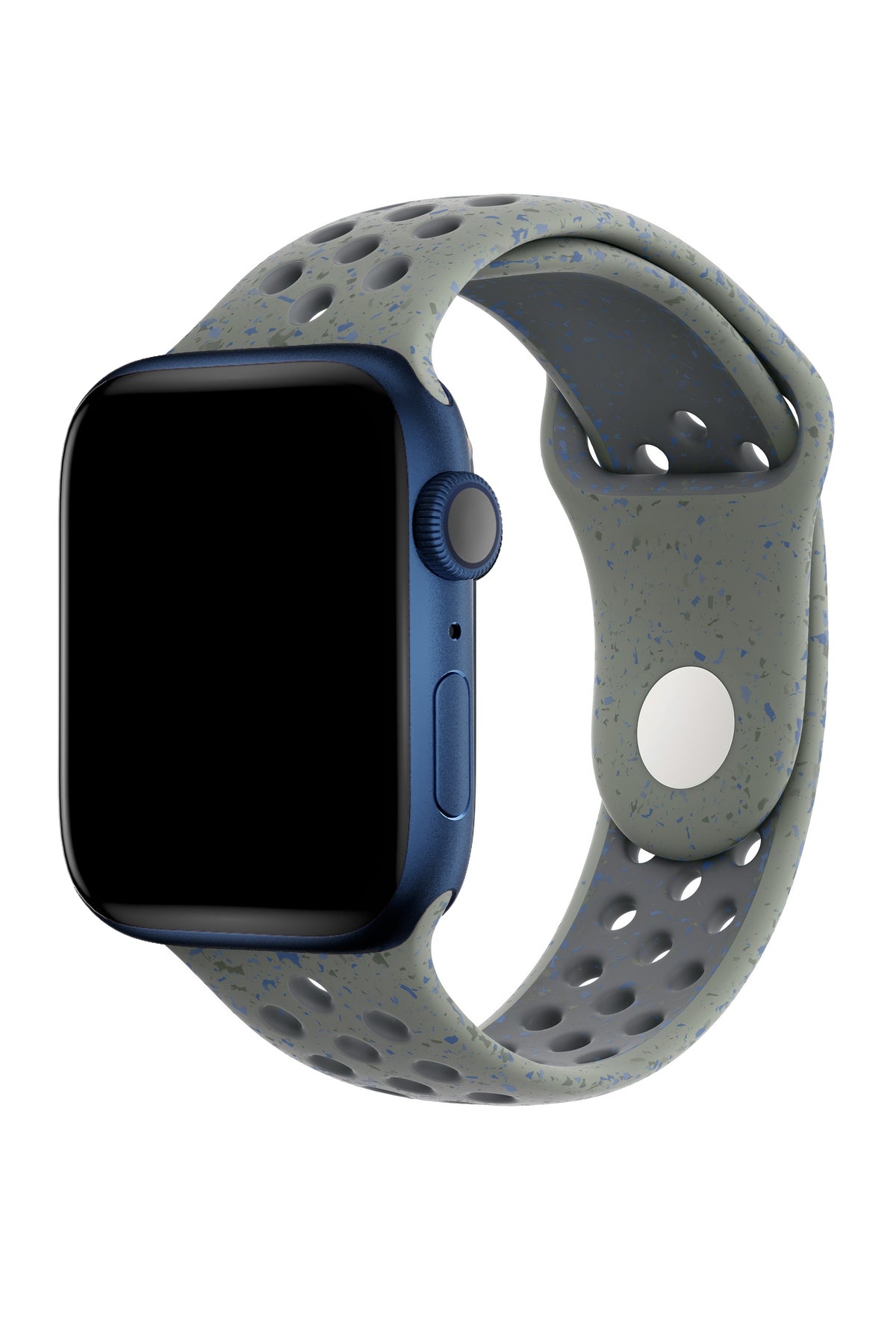 Apple Watch Uyumlu Silikon Delikli Spor Kordon Mist  bikordon