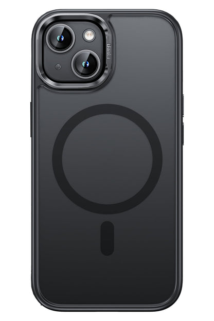Benks Apple iPhone 15 Magsafe Uyumlu Mist Kılıf Siyah